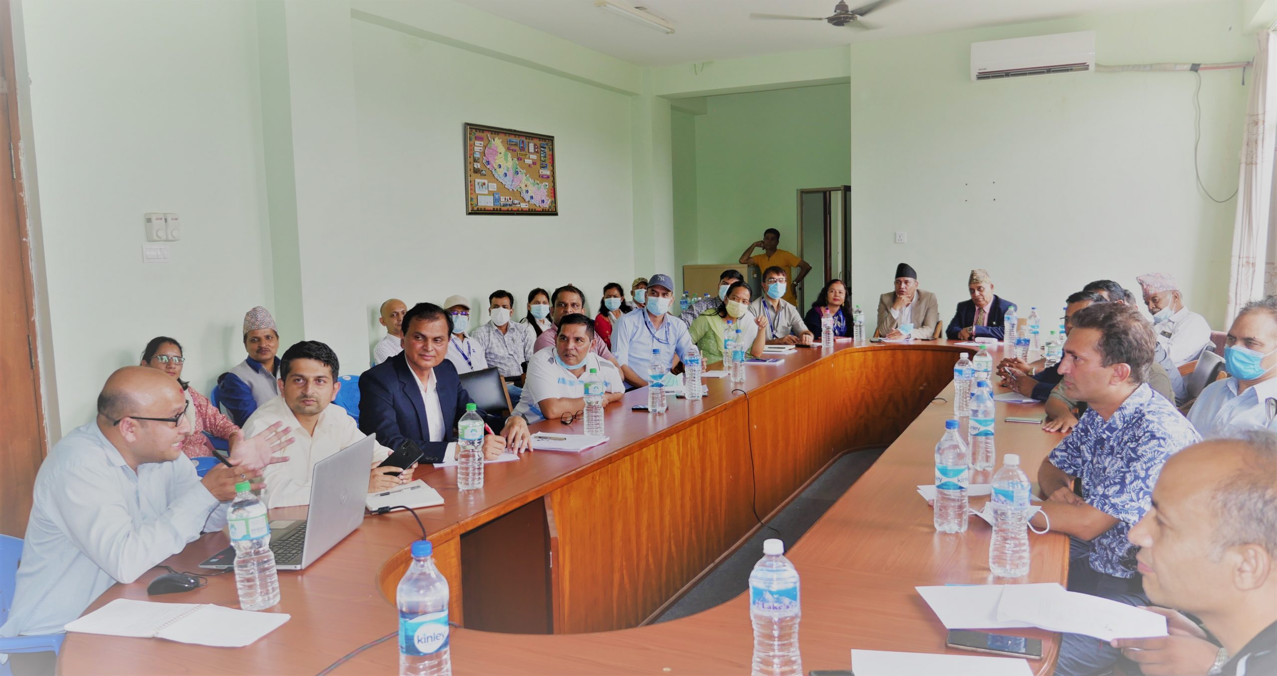 विश्वविद्यालयको केन्द्रीय प्रशासनिक भवन विस्तार कार्य अन्तिम चरणमा !