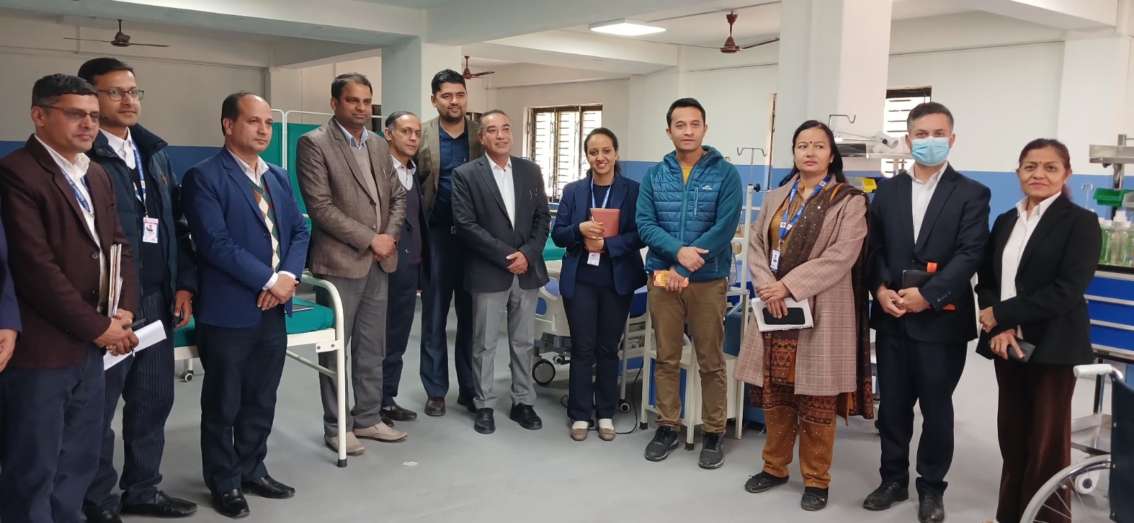 पोखरा विश्वविद्यालय शिक्षण अस्पतालको स्थलगत अनुगमन