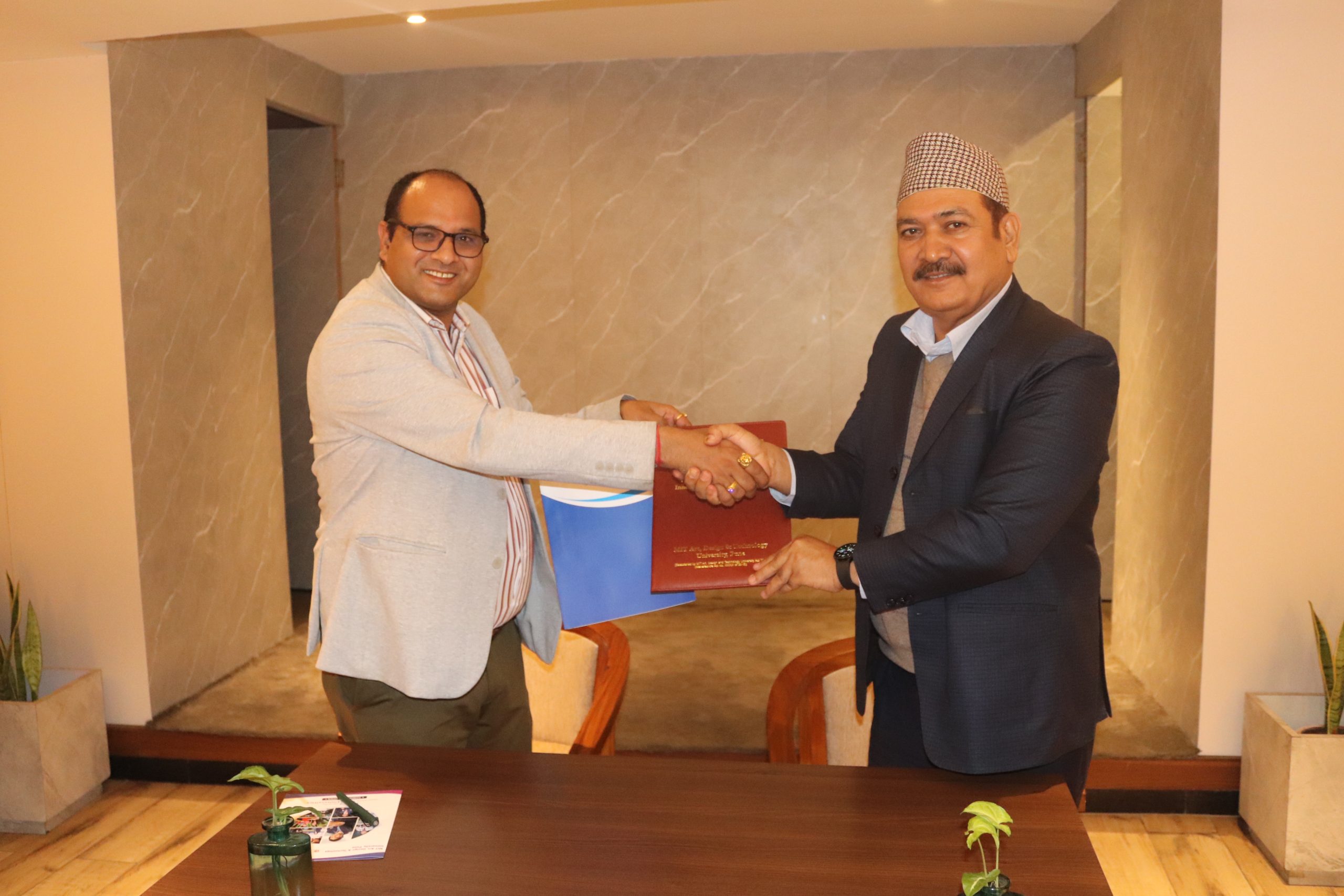 पोखरा विश्वविद्यालय र भारतको MIT ADTU बीच शैक्षिक सहकार्यसम्बन्धी समझदारी पत्रमा हस्ताक्षर