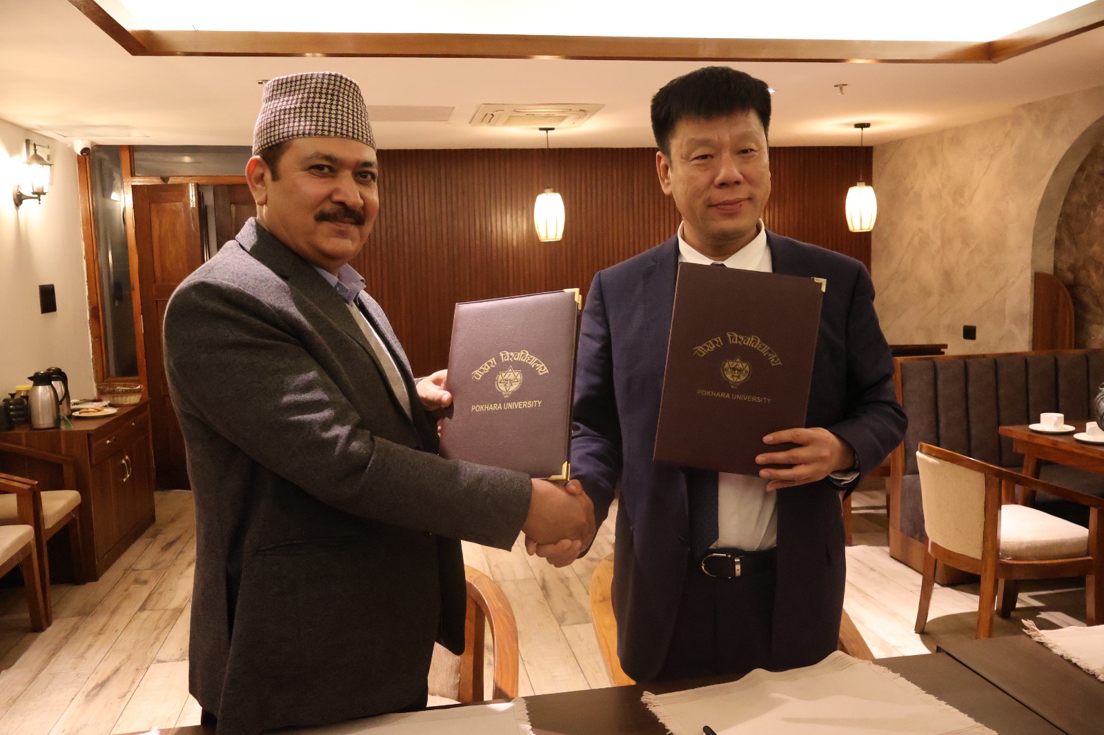 पोखरा विश्वविद्यालय र चीनको Xuzhou University of Technology बीच सम्झौता