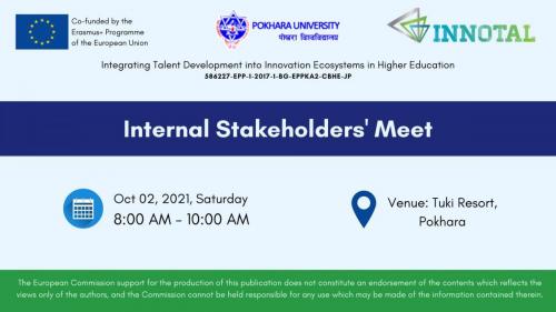 Oct 2, Internal Stakeholders Meet